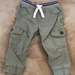 12 mos Boys Forest Green Joggers